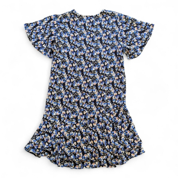 Reiss Lulu Flippy Ruffle Hem Mini | Soft Swing Silhouette, Sz 6 - Picture 6 of 12